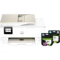 HP Envy Photo 7934 Multifunktionsdrucker + 1 schwarze XL-Patrone + 1 Farbpatrone