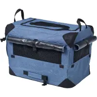 Dogman Milou Canvas Crate Blue Large 70x52x52cm