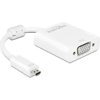 DeLOCK Monitorkonverter Micro-D HDMI zu VGA+Audio
