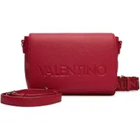 Mario Valentino Rosso Poliuretano Damenhandtasche mit verstellbarem und abnehmbarem Riemen
