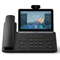 Yealink -SIP-T88V Pro, IP-Telefon, Schwarz, Drahtgebundenes & drahtloses Handgerät, Tisch/Bank, Android, 1000 Eintragungen