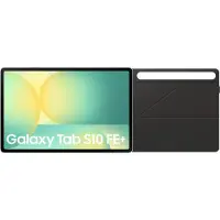 Samsung Galaxy Tab S10 FE Plus 13,1 Zoll 128 GB Wi-Fi Silber + Book Case Schwarz