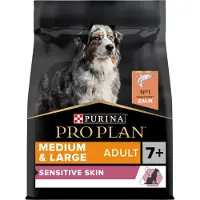 Purina Pro Plan Medium & Large Adult 7+ Sensitive Skin mit Lachs Hundefutter | 3 kg