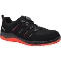 ELTEN Sicherheitshalbschuh MADDOX BOA 729151 Low S3S ESD Gr. 39 schwarz/rot