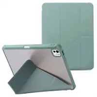 IMoshion Origami Klapphülle für das Apple iPad Pro 13 (2025) M5 / (2024) M4 - Dunkelgrün