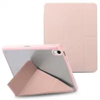 IMoshion Origami Klapphülle für das Apple iPad 11 (2025) 11 Zoll A16 / iPad 10 (2022) 10.9 Zoll - Rosa