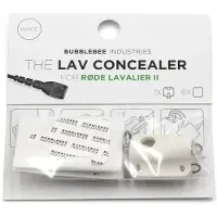 Bubblebee The Lav Concealer für Røde Lavalier II, Weiß