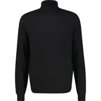 Lerros Rollkragenpullover mit Logo-Stickerei und aus Schurwolle mit Kaschmir