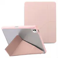 IMoshion Origami Klapphülle für das Apple iPad Pro 11 (2025) M5 / (2024) M4 - Rosa