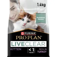 Purina LiveClear Kitten mit Truthahn Kätzchenfutter | 1,4 kg