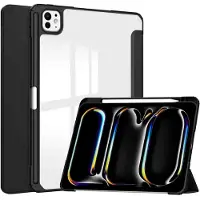 IMoshion Trifold Hardcase Klapphülle für das Apple iPad Pro 11 (2024) M4 - Schwarz