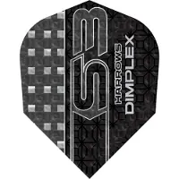 Harrows Dimplex S3 Black Flights