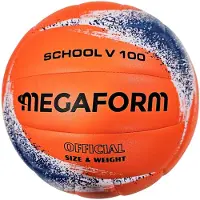Megaform Volleyball Silver V100 - weicher Griff und langlebiges TPU