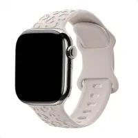IMoshion Silikonarmband Leopardenmuster für Apple Watch | 38/40/41/42 mm - Polarstern
