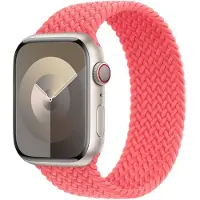 Apple Geflochtenes Solo Loop für Watch | 38/40/41/42 mm - Größe 5 - Guava