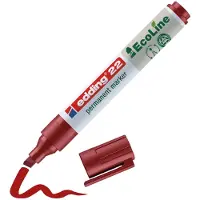 Edding 10 22 EcoLine Permanentmarker rot 1,0 - 5,0 mm