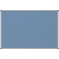 MAUL MAULstandard Pinboard, Textil, 600 x 900 mm, hellblau
