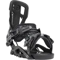 Nidecker - Snowboard Bindungen - Fuse Black aus Wolle - Größe 41,5-44,5 - schwarz