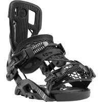 Nidecker - Snowboard Bindungen - Fuse Hybrid Black aus Wolle - Größe 45-49,5 - schwarz
