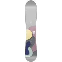 Nitro - All-Mountain-Snowboard &ndash; Damen / Frau &ndash; Phase - Pack Nova 2026 für Damen aus Holz - Grau