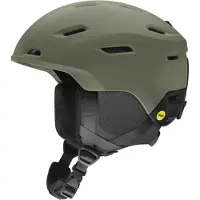 Smith - Skibrille/Snowboardhelm - Descend MIPS Matte Fatigue Green / Black für Damen - Größe 59-63 cm - Khaki