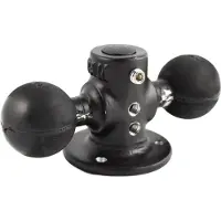 Ram Mounts RAM-217-1U, Aluminium, Schwarz
