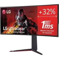 LG UltraGear 34GN850P-B - LED-Monitor - Gaming - gebogen - 86.72 cm (34") (34" sichtbar) - 3440 x 1440 UWQHD @ 144 Hz