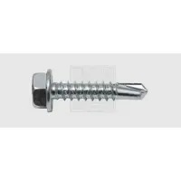Swg 2114811610 Bohrschraube 4.8 mm 16 mm Außensechskant DIN 7504-K Stahl verzinkt 200 St.