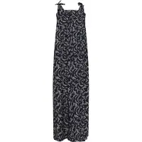 Kaffe Midikleid "Damen Kleid KAbarton", Damen, Gr. 44, N-Gr, blau (midnight marine lace print), Obermaterial: 50% Viskose CV. 50% Viskose LENZING ECOVERO CV LenzEcov., Kleider Midikleid