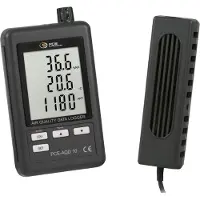 Pce Instruments -AQD 10 Datenlogger für die Luftqualitätsprüfung |0...4000 ppm |beleuchtetes LCD |flex. Speicherrate