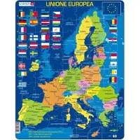 Larsen Rahmenpuzzle - European Union (Italian) - 70 Teile
