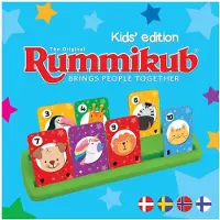 Asmodee Rummikub for Kids Nordic, Brettspiel, Auf Kacheln basierend, 5 Jahr(e), 30 min, Familienspiel