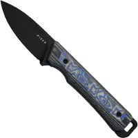 Kizer Cutlery Whiskey Jack 1108A1 Black CPM 10V, Norplex UltreX Micarta &amp; Vortex Micarta, Fahrtenmesser, Jonathan Styles Design