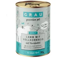Grau Schlemmertopf - Lamm mit Vollkornreis - 6 x 400 g
