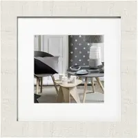 Walther design Holzrahmen HO440V Home 40x40cm polarweiss