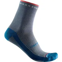 Castelli Rosso Corsa 11 Socks Grau EU 35-38 Frau