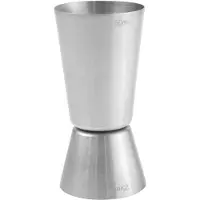 Hendi Jigger Edelstahl 25 Und 50 Ml 43x85 Mm