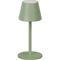FISCHER&HONSEL GMBH FHL Salerno LED Tischleuchte 1,5W dimmbar Akku CCT einstellbare Lichtfarbe salbeigrün 850750