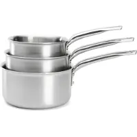 De Buyer Alchimy Edelstahl Kochtopf-Set - 3-teilig (16/18/20cm)