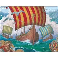 Larsen Puzzles Wikingerschiffe