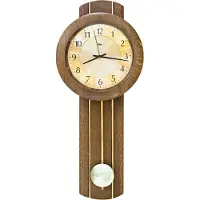 Madre Selva Funk-Pendelwanduhr Eiche Gilching