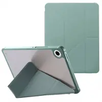 IMoshion Origami Klapphülle für das Samsung Galaxy Tab A11 - Dunkelgrün