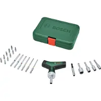 Bosch Handwerkzeuge Bit-Ratschenschraubendreher-Set T-Griff
