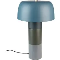 DOBENO Tischlampe Muras 55 x 34 cm Stahl schwarz/grau