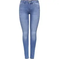 ONLY Damen Jeans-Hose OnlBlush Mid Skinny Rea12187 Noos Denim Skinny Fit-Jeans, Farbe:Blau, Jeans/Hosen Neu:L / 34L