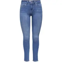 ONLY ONLBLUSH MID SK ANK RW DNM REA1319 Medium Blue Denim S/30
