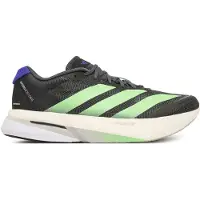 Adidas Adizero Boston 13 Schuhe Schwarz Grün SS26, Größe UK 8.5