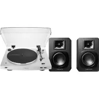 Audio-Technica AT-LP3XBT Weiß + ATH-SP3X Schwarz