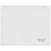 FolderSys Flachbeutel , Gleitverschluss, PVC-frei, lebensmittelgeeignet, Folie transparent, DIN A4, 10 Stück