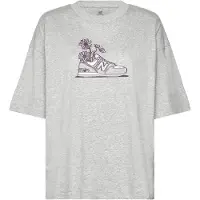 New Balance Oversized Flower Kurzarm-t-shirt